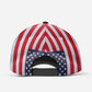 God Bless American Eagle Flag Classic Cap For Nature Lovers Travel And Casual Daily Styling