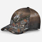 Custom Deer Hunting Camo Personalized Name Classic Cap For Festivals Holidays And Comfortable Everyday Wear