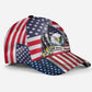 God Bless American Eagle Flag Classic Cap For Nature Lovers Travel And Casual Daily Styling