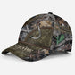 Custom Fishing Camo Hook Pattern Classic Cap For Casual Outfits Vacations And Everyday Styling