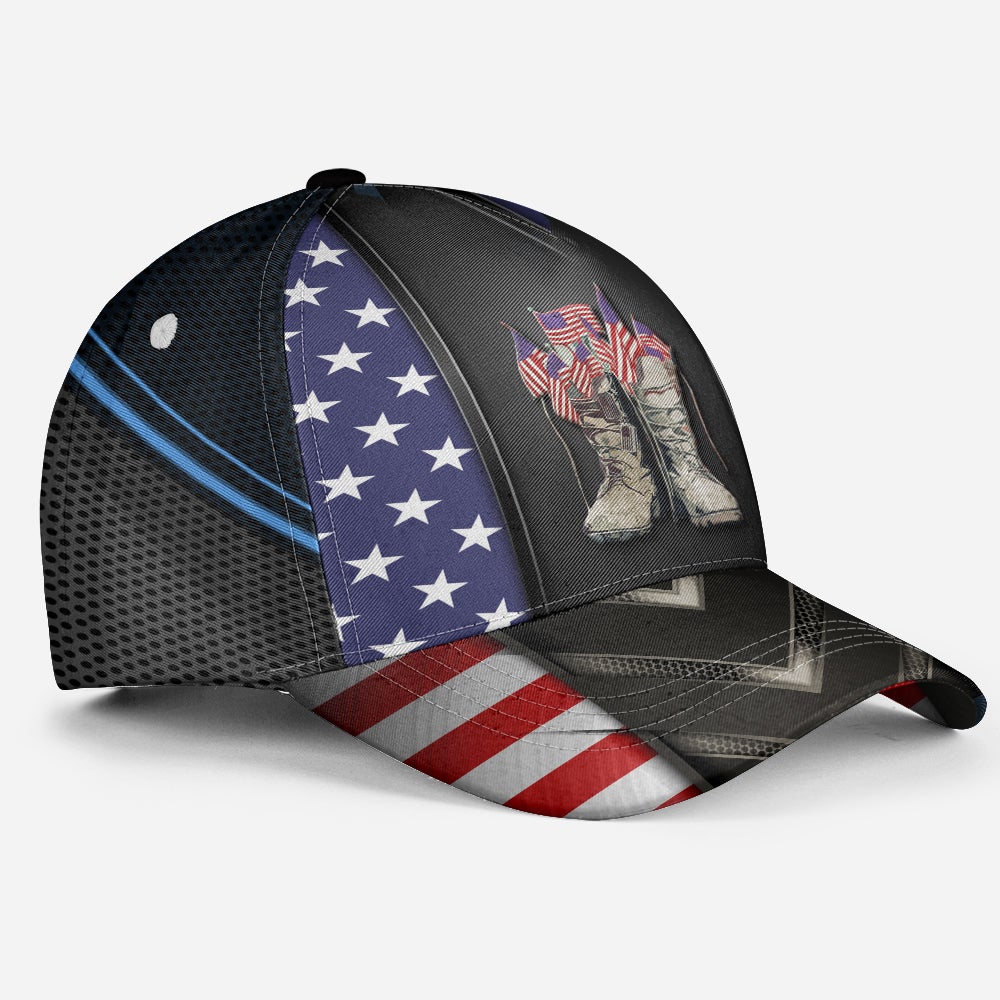 Veteran Happy Independence Day Classic Cap For Outdoor Adventures Festivals And Casual Wear