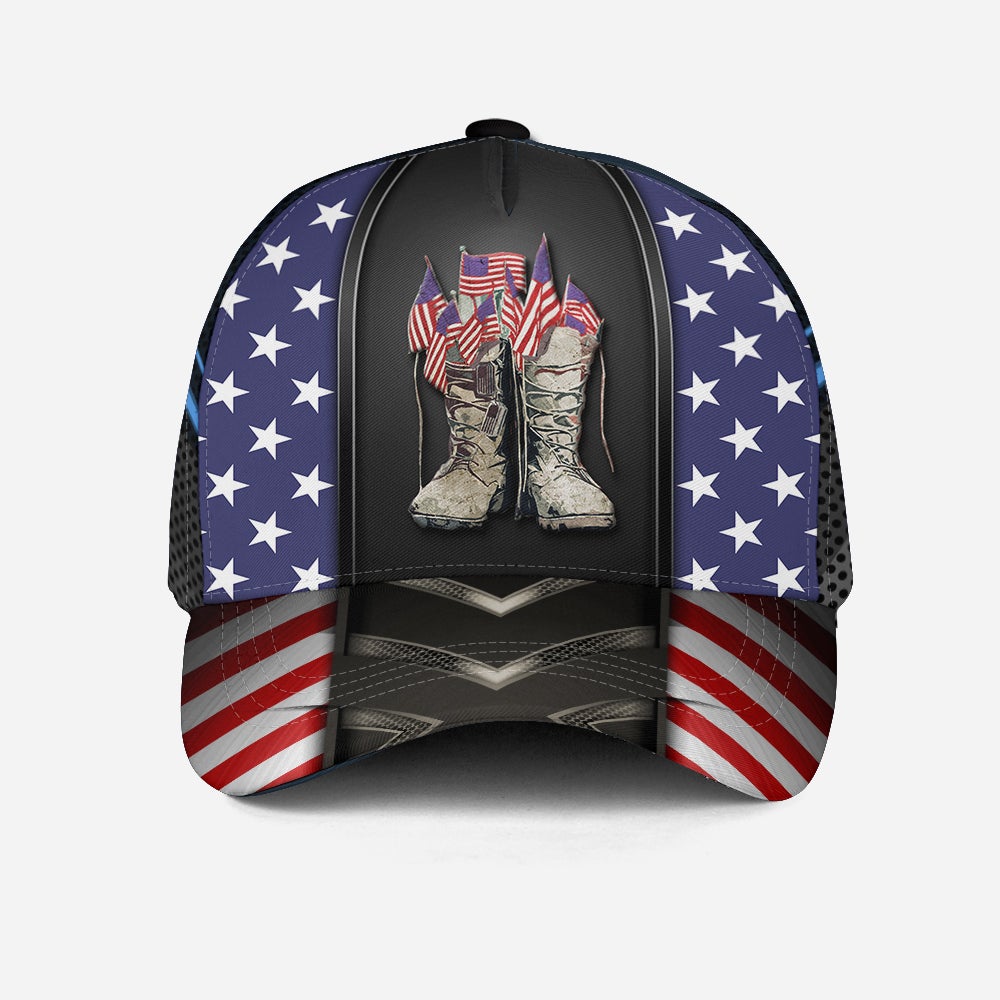 Veteran Happy Independence Day Classic Cap For Outdoor Adventures Festivals And Casual Wear