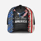 God Bless America Personalized Name Classic Cap For Seasonal Outings Outdoor Adventures And Daily Wear