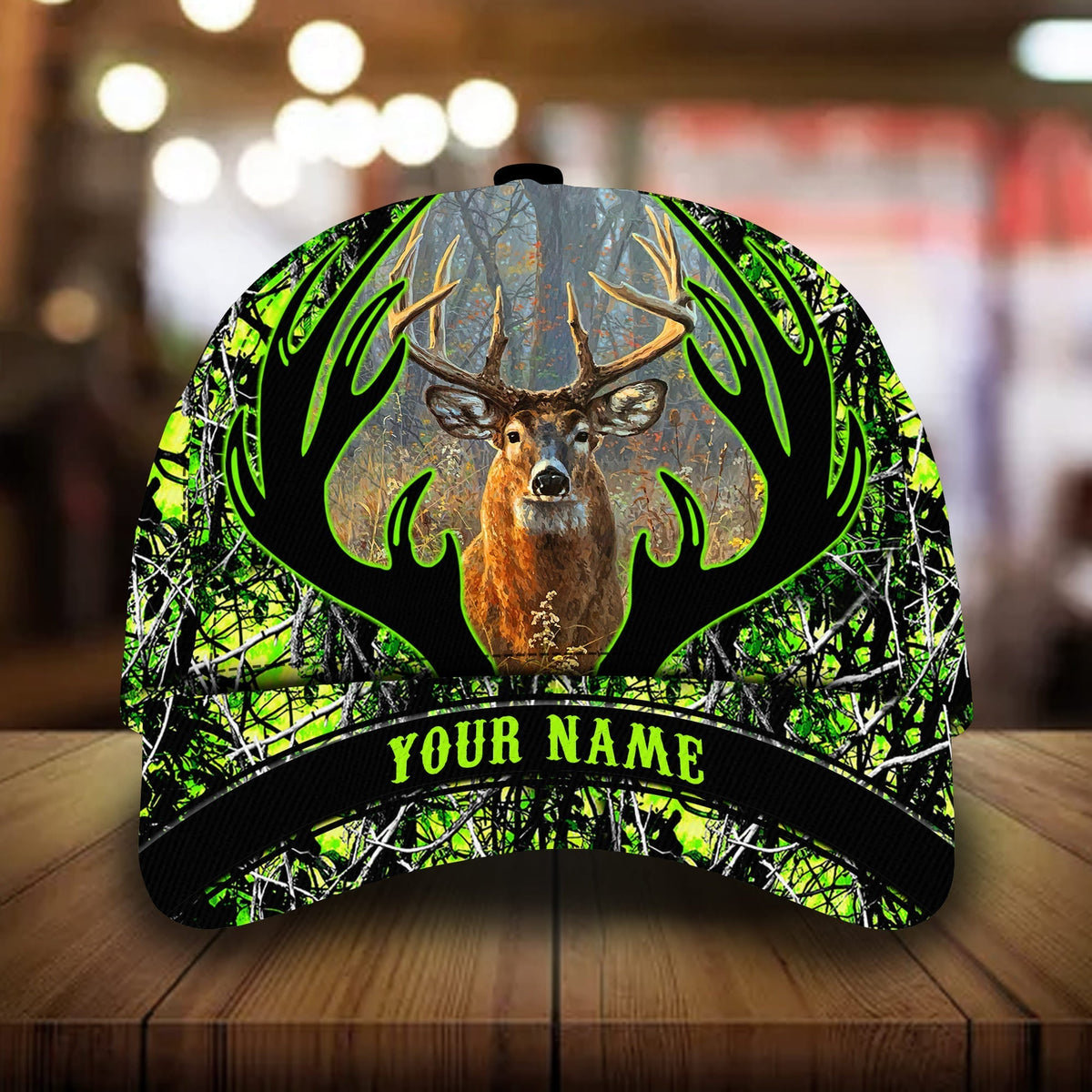 New Deer Hunting Personalized Classic Cap For Comfortable Daily Wear Travel And Weekend Outings