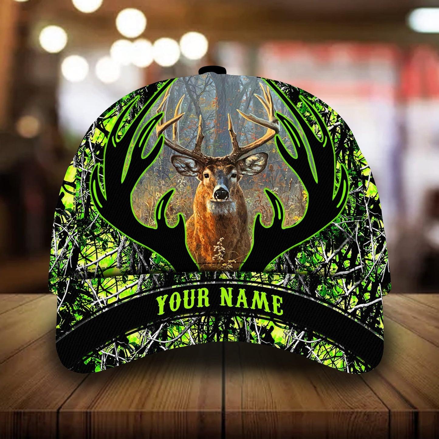 New Deer Hunting Personalized Classic Cap For Comfortable Daily Wear Travel And Weekend Outings