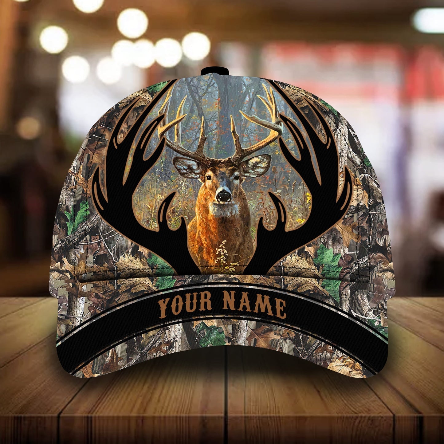New Deer Hunting Personalized Classic Cap For Comfortable Daily Wear Travel And Weekend Outings