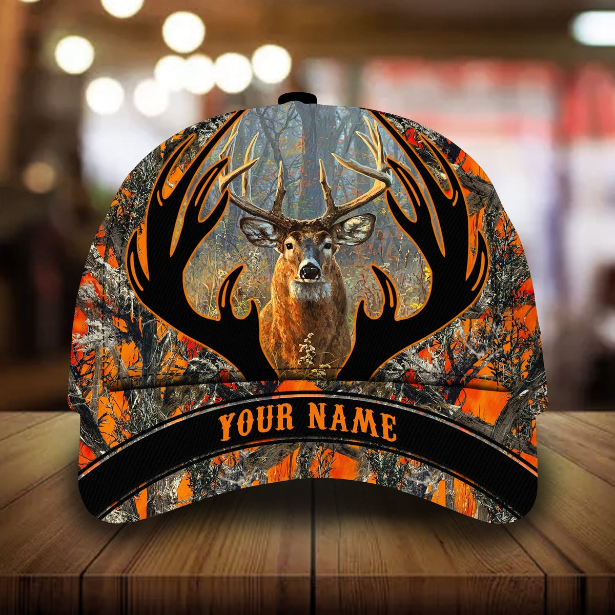 New Deer Hunting Personalized Classic Cap For Comfortable Daily Wear Travel And Weekend Outings