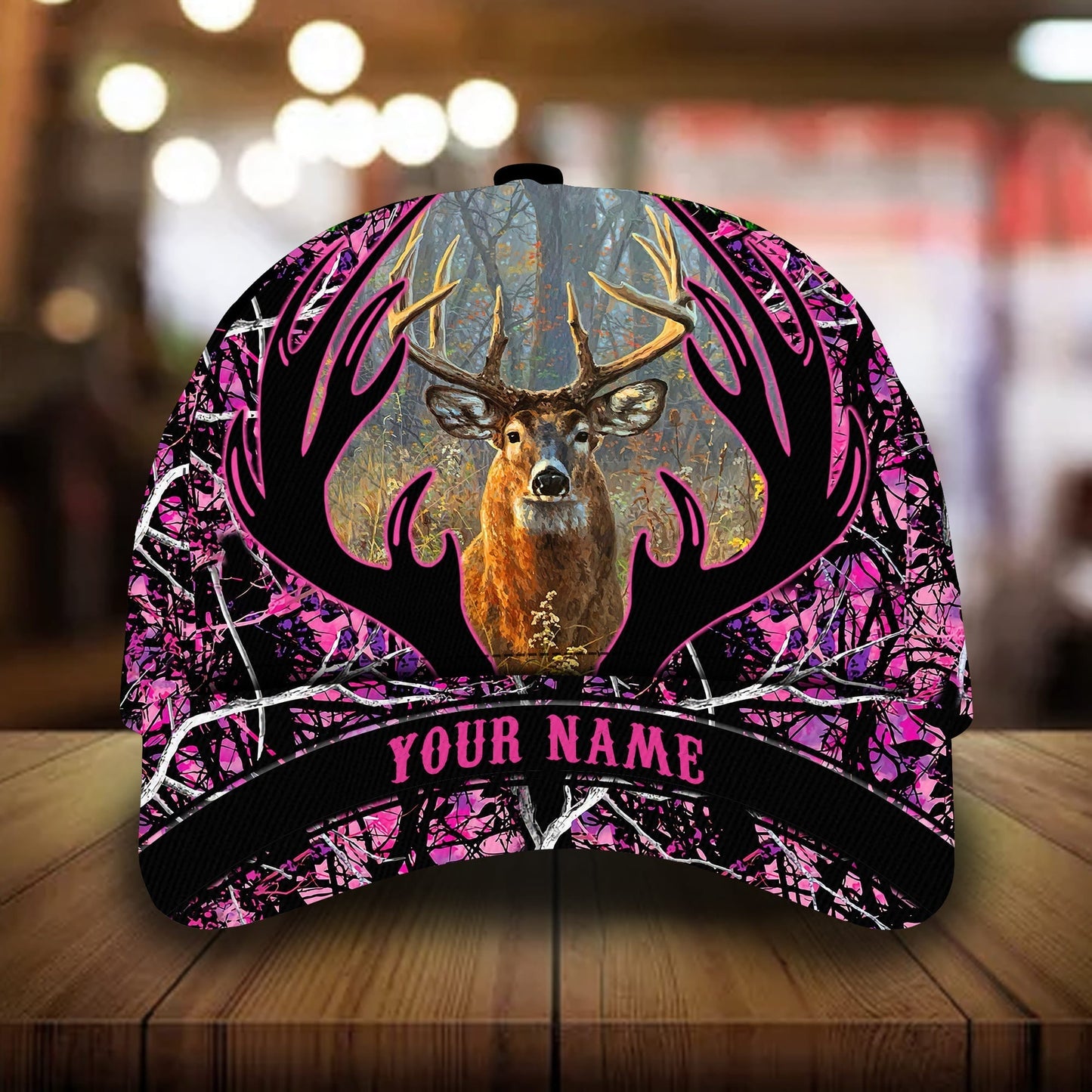 New Deer Hunting Personalized Classic Cap For Comfortable Daily Wear Travel And Weekend Outings