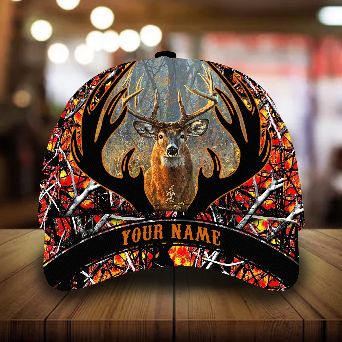 New Deer Hunting Personalized Classic Cap For Comfortable Daily Wear Travel And Weekend Outings