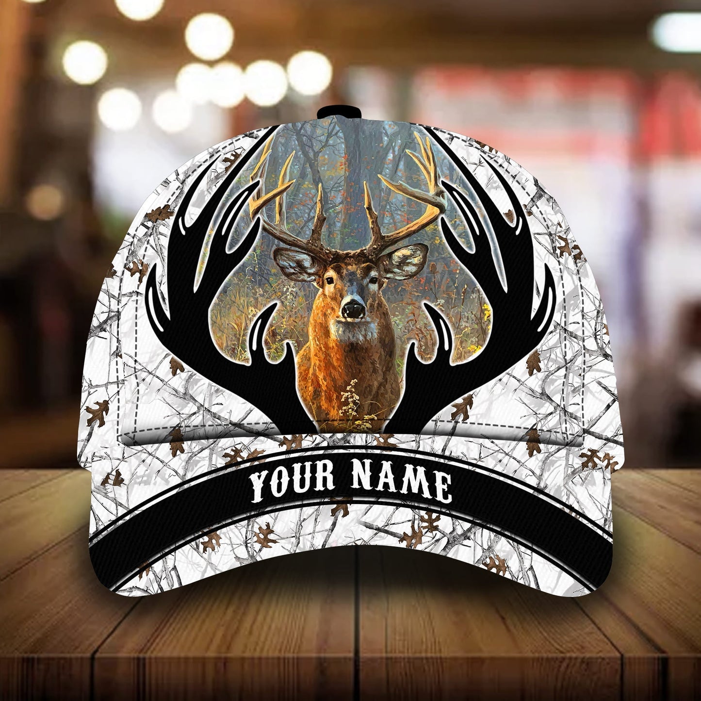 New Deer Hunting Personalized Classic Cap For Comfortable Daily Wear Travel And Weekend Outings