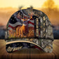 Flag Deer Hunting Personalized Classic Cap For Outdoor Activities Weekend Trips And Casual Wear