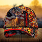 Flag Deer Hunting Personalized Classic Cap For Outdoor Activities Weekend Trips And Casual Wear