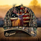 Flag Deer Arc Hunting Personalized Classic Cap For Casual Gatherings Travel And Thoughtful Gift Giving