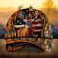 Flag Deer Arc Hunting Personalized Classic Cap For Casual Gatherings Travel And Thoughtful Gift Giving