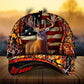 Flag Deer Arc Hunting Personalized Classic Cap For Casual Gatherings Travel And Thoughtful Gift Giving