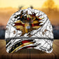 Cracked Flag Deer Hunting Personalized Classic Cap For Everyday Outfits Coastal Travel And Gift Giving