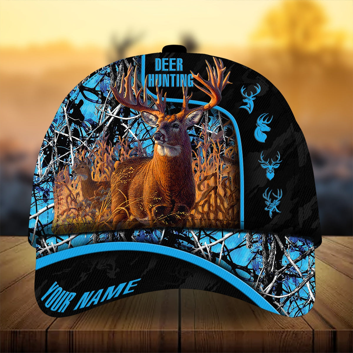 Deer Hunting 3D Print Personalized Classic Cap For Casual Gatherings Travel And Thoughtful Gift Giving