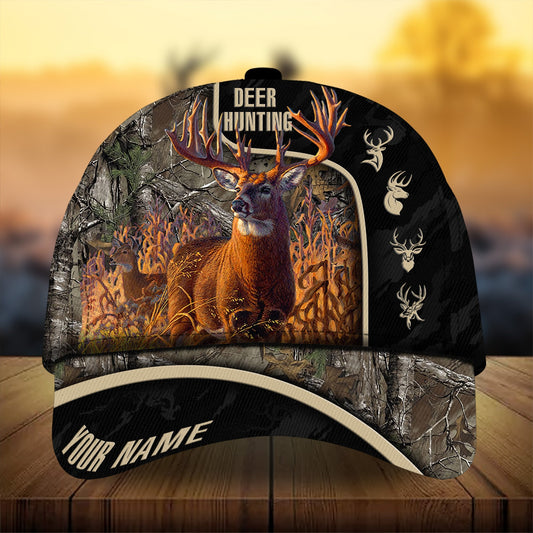 Deer Hunting 3D Print Personalized Classic Cap For Casual Gatherings Travel And Thoughtful Gift Giving
