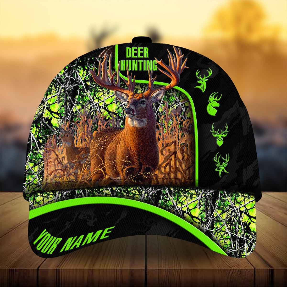Deer Hunting 3D Print Personalized Classic Cap For Casual Gatherings Travel And Thoughtful Gift Giving