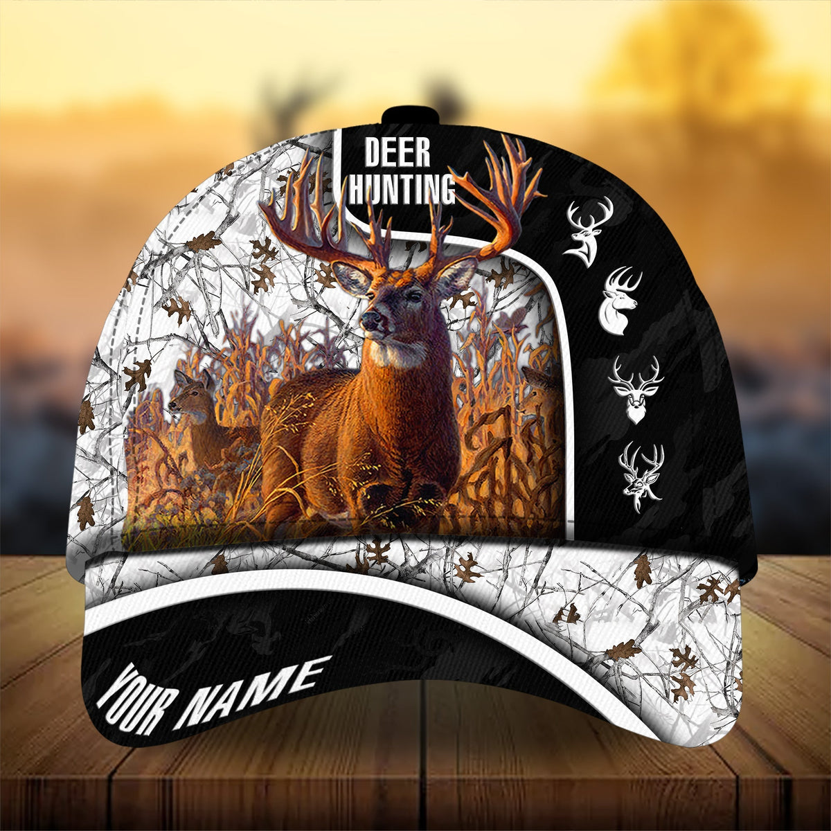 Deer Hunting 3D Print Personalized Classic Cap For Casual Gatherings Travel And Thoughtful Gift Giving