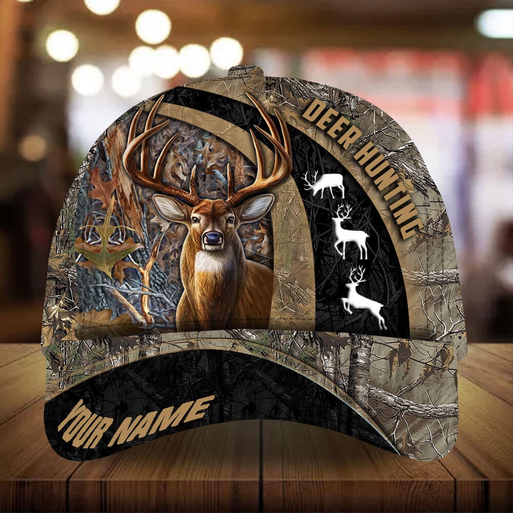 Awesome Deer Hunting Personalized Classic Cap For Travel Holidays Parties And Relaxed Casual Styling