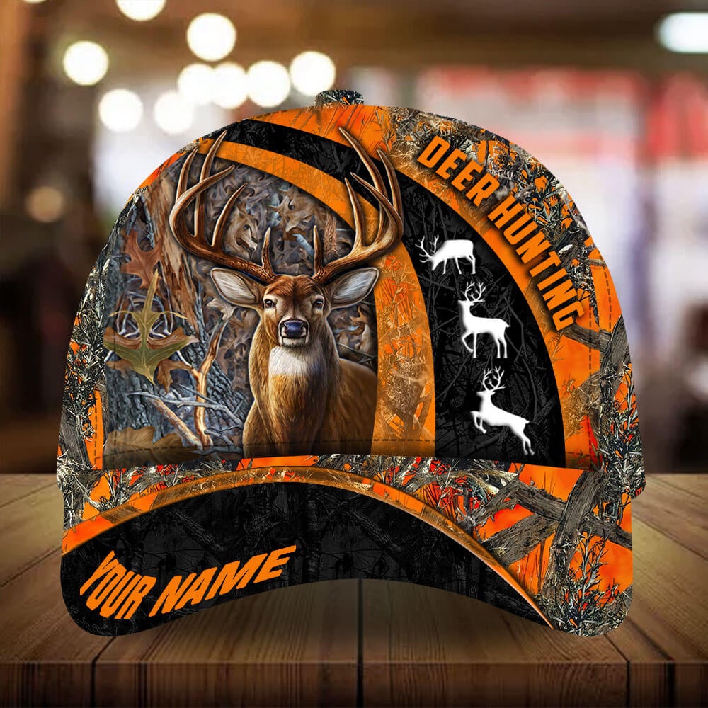 Awesome Deer Hunting Personalized Classic Cap For Travel Holidays Parties And Relaxed Casual Styling