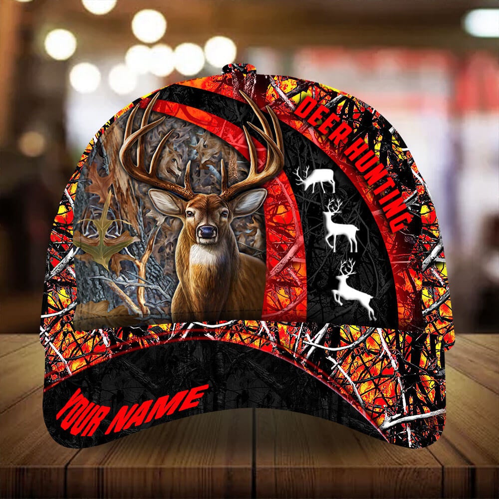 Awesome Deer Hunting Personalized Classic Cap For Travel Holidays Parties And Relaxed Casual Styling