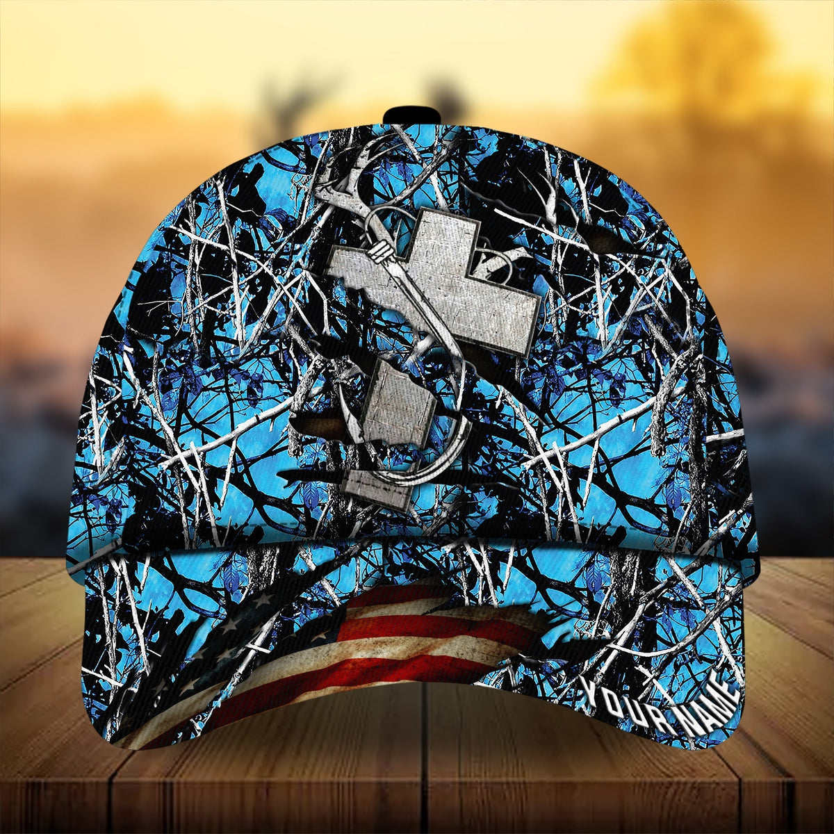 Cross Fishing Hunting Personalized Classic Cap For Comfortable Daily Wear Travel And Weekend Outings