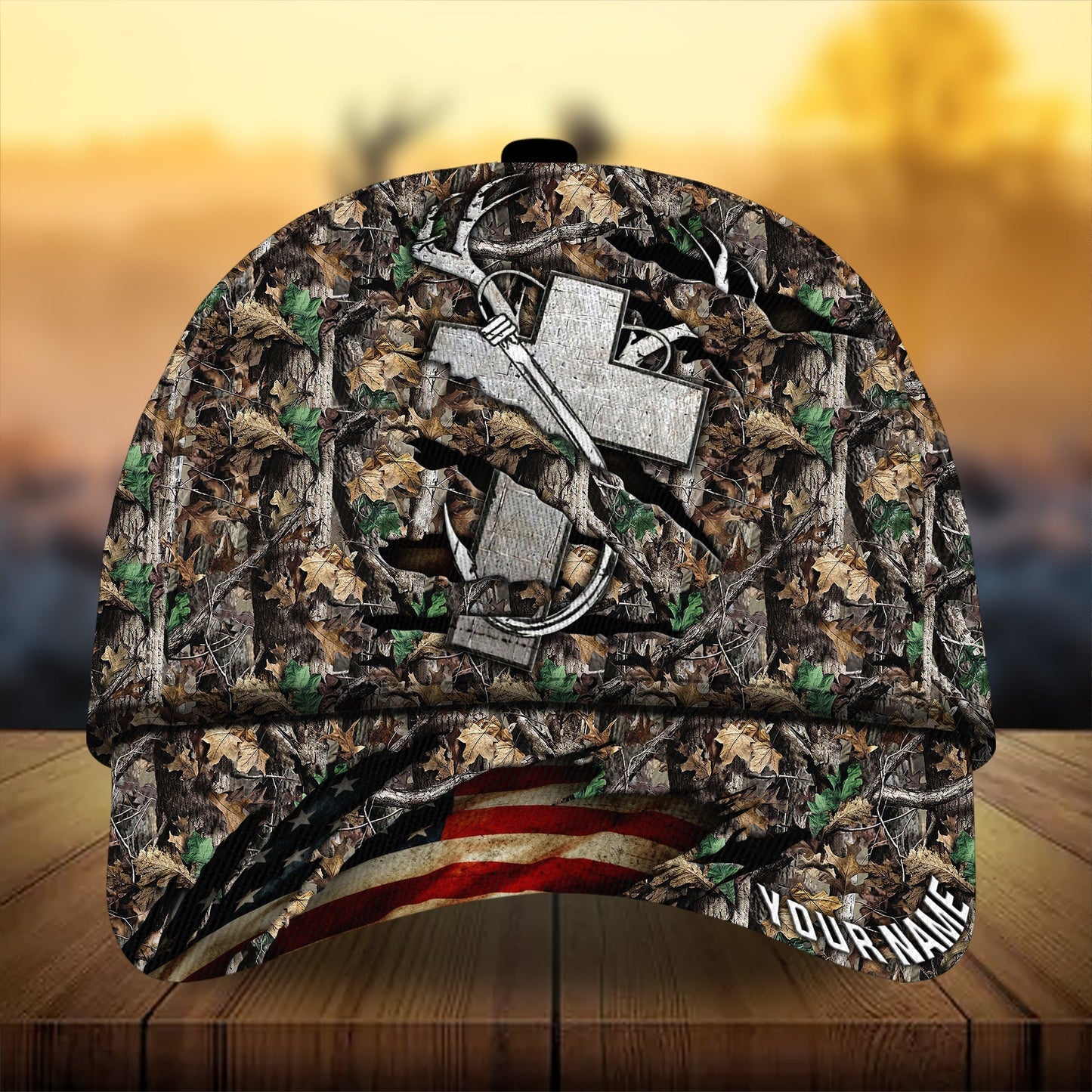 Cross Fishing Hunting Personalized Classic Cap For Comfortable Daily Wear Travel And Weekend Outings