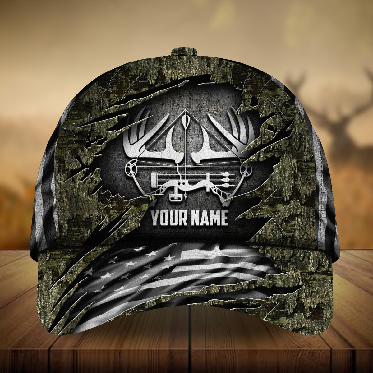 Special Hunting 3D Personalized Classic Cap For Summer Activities Vacations And Comfortable Daily Wear