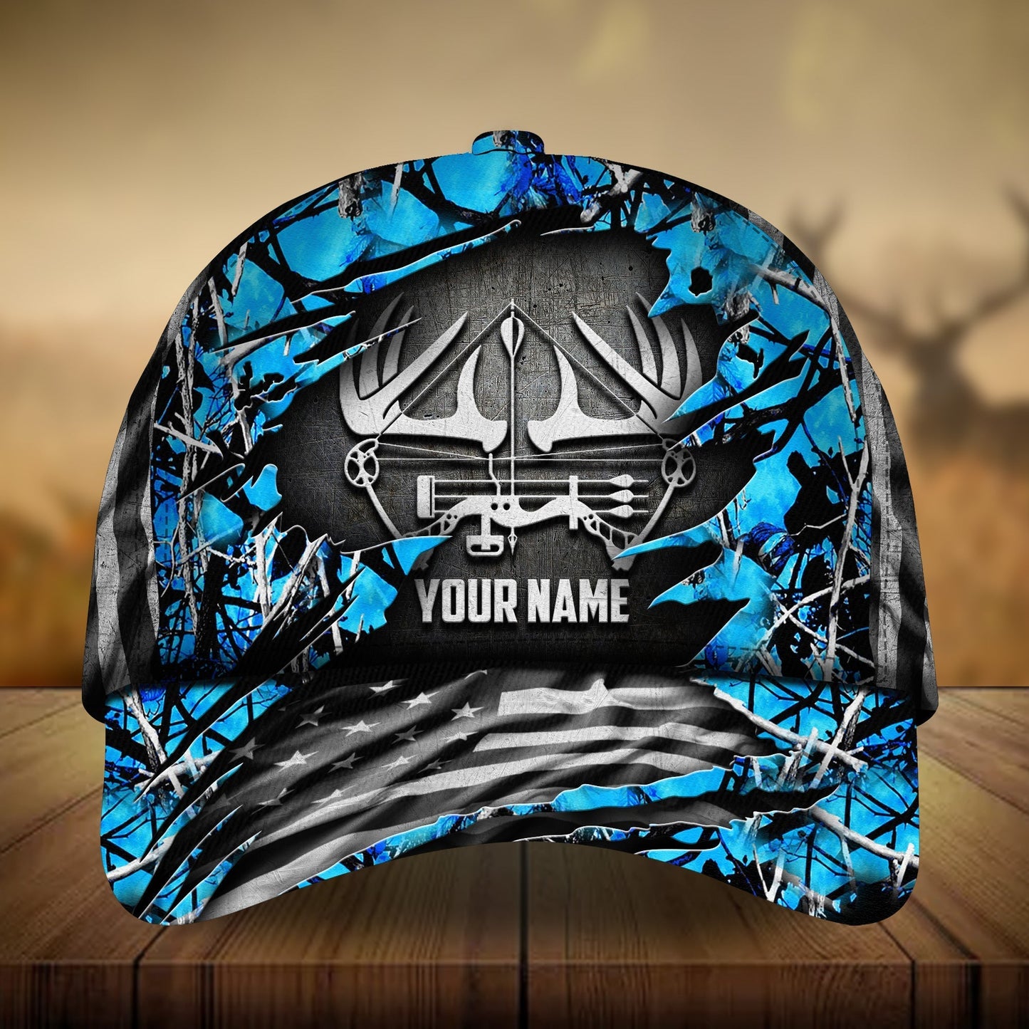 Special Hunting 3D Personalized Classic Cap For Summer Activities Vacations And Comfortable Daily Wear