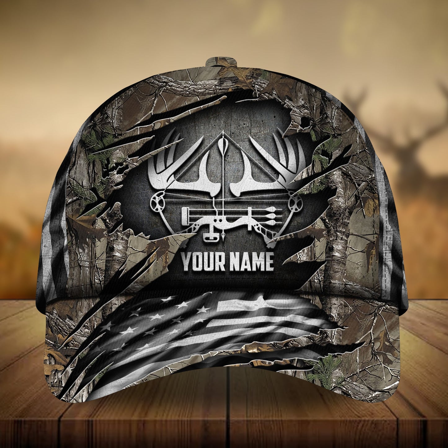 Special Hunting 3D Personalized Classic Cap For Summer Activities Vacations And Comfortable Daily Wear