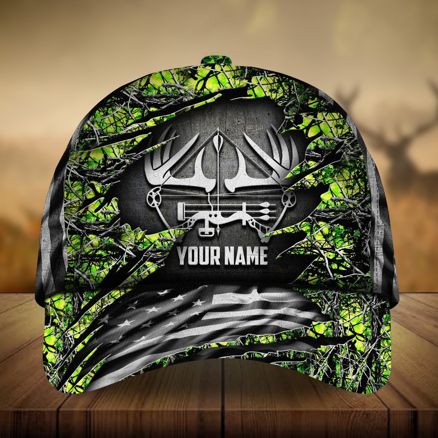 Special Hunting 3D Personalized Classic Cap For Summer Activities Vacations And Comfortable Daily Wear