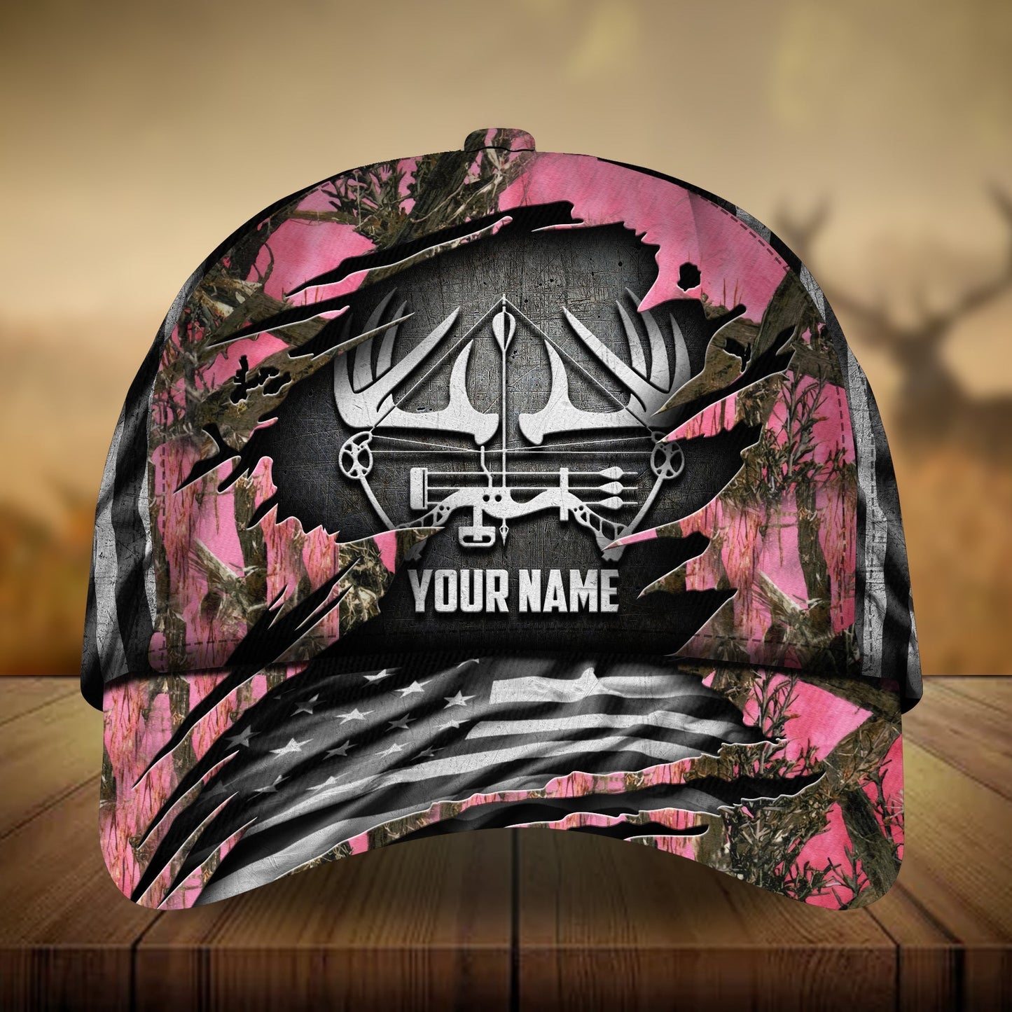 Special Hunting 3D Personalized Classic Cap For Summer Activities Vacations And Comfortable Daily Wear