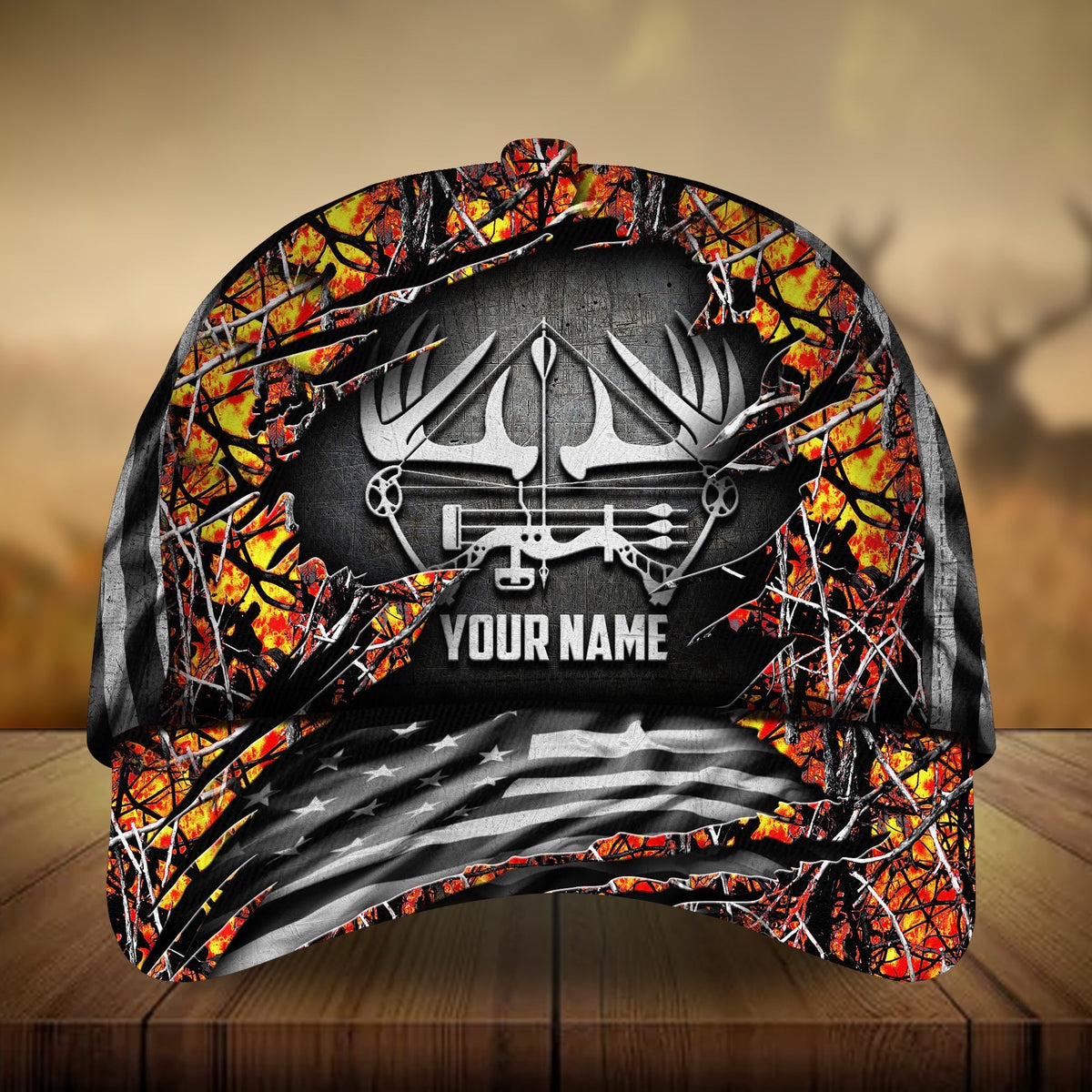 Special Hunting 3D Personalized Classic Cap For Summer Activities Vacations And Comfortable Daily Wear
