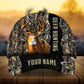 Men Camouflage Deer Hunting Personalized Classic Cap For Relaxed Outfits Outdoor Events And Holiday Trips