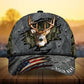 American Flag Deer Hunting Personalized Classic Cap For Summer Activities Vacations And Comfortable Daily Wear
