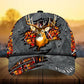 Metal Deer Hunting Personalized Classic Cap For Casual Travel Parties And Comfortable Outdoor Wear