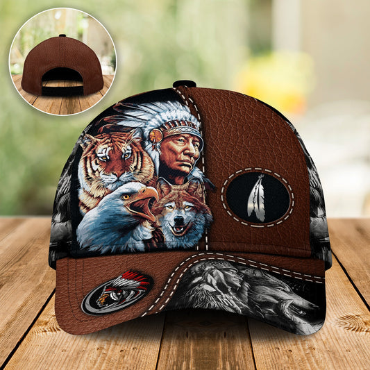 Native Respect Nature Message Classic Cap For Outdoor Events Beach Travel And Relaxed Daily Style