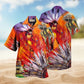 Native America Amazing With Fire Hawaiian Shirt For Summer Vacation Beach Travel And Relaxed Casual Wear