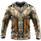Native Culture Eagle Hoodie For Traditional Themes Outdoor Events And Casual Travel