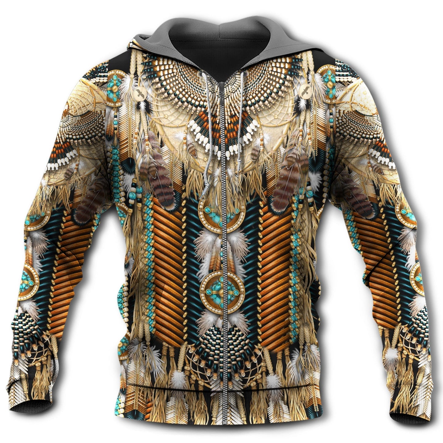 Native Culture Eagle Hoodie For Traditional Themes Outdoor Events And Casual Travel