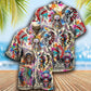 Bohemian Culture Reverence Artistic Hawaiian Shirt For Warm Weather Adventures And Everyday Comfort
