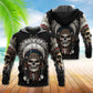 Native Culture Skull Hoodie For Alternative Events Seasonal Outings And Gift Ideas