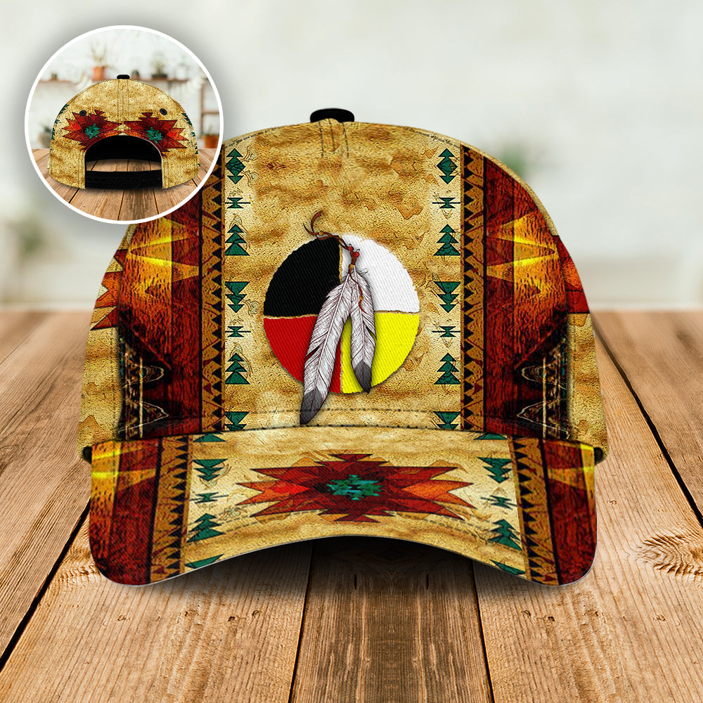 Native Peace Classic Cap For Vacations Festivals Parties And Everyday Outfits