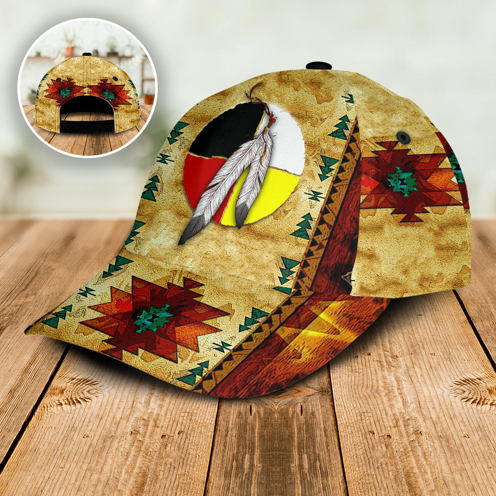 Native Peace Classic Cap For Vacations Festivals Parties And Everyday Outfits