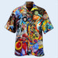 Bohemian American Pow Wow Dance Hawaiian Shirt Artwork Detail For Tropical Trips And Casual Outings