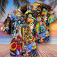 Bohemian American Pow Wow Dance Hawaiian Shirt For Coastal Adventures And Warm Weather Wear