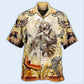 Bohemian Eagle American Power Hawaiian Shirt Pattern View For Relaxed Warm Weather Outfits