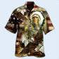 Bohemian Eagle American Proud Hawaiian Shirt Artwork View For Coastal Escapes And Resort Style